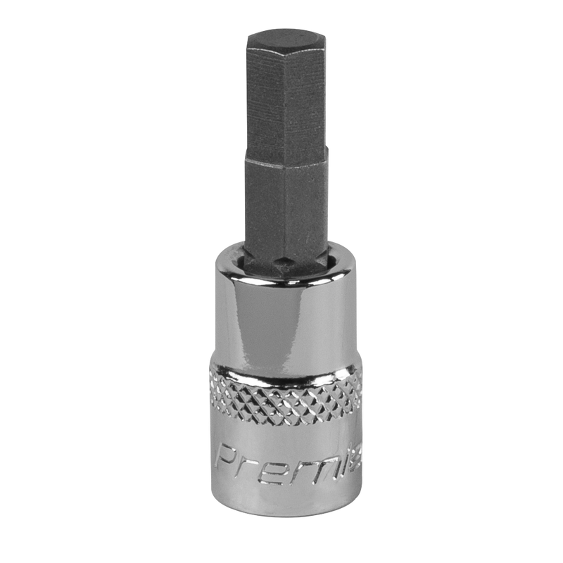 Sealey SBH004 Premier Hex Socket Bit 1/4"Sq Drive 6mm