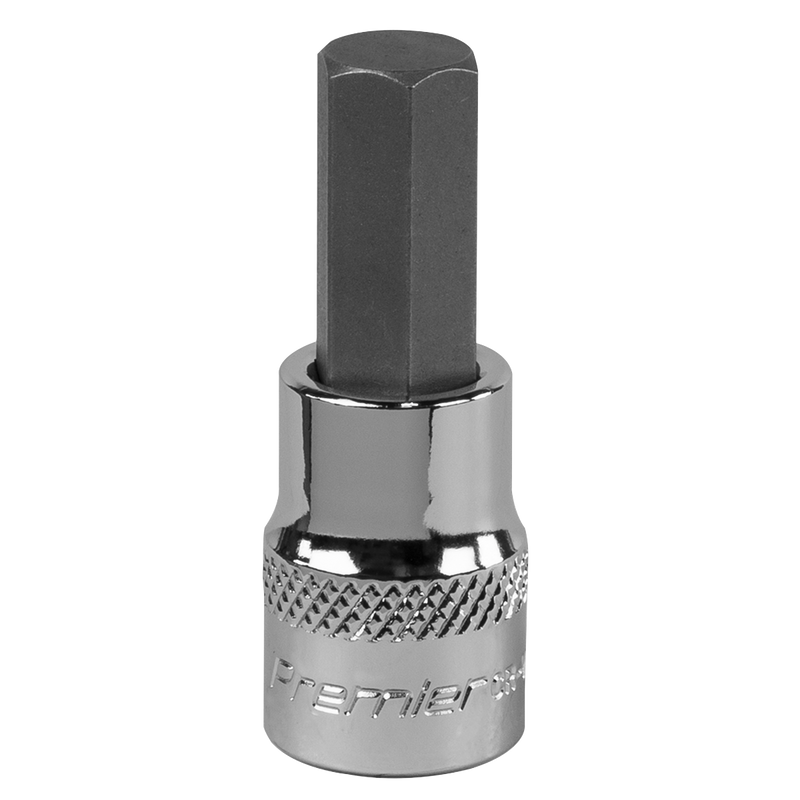 Sealey SBH013 Premier Hex Socket Bit 3/8"Sq Drive 10mm