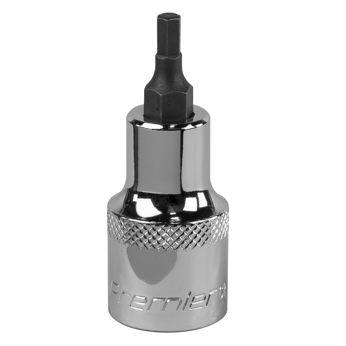 Sealey SBH016 Premier Hex Socket Bit 1/2"Sq Drive 4mm