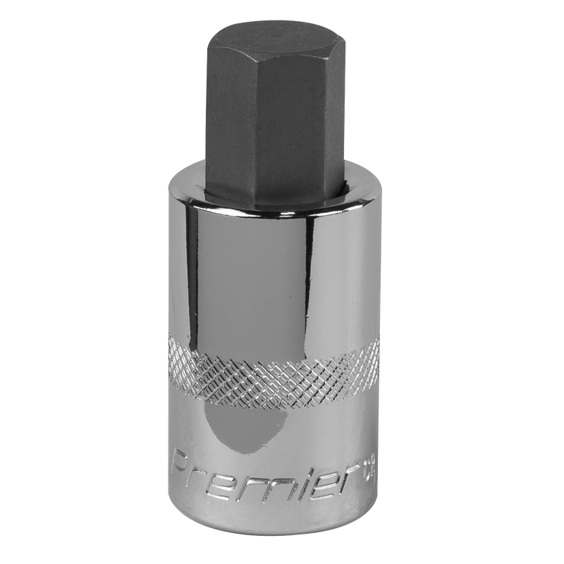 Sealey SBH024 Premier Hex Socket Bit 1/2"Sq Drive 14mm