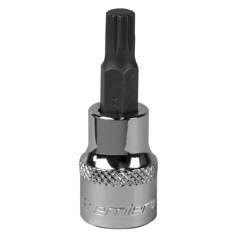 Sealey SBS005 Premier Spline Socket Bit 3/8"Sq Drive M7