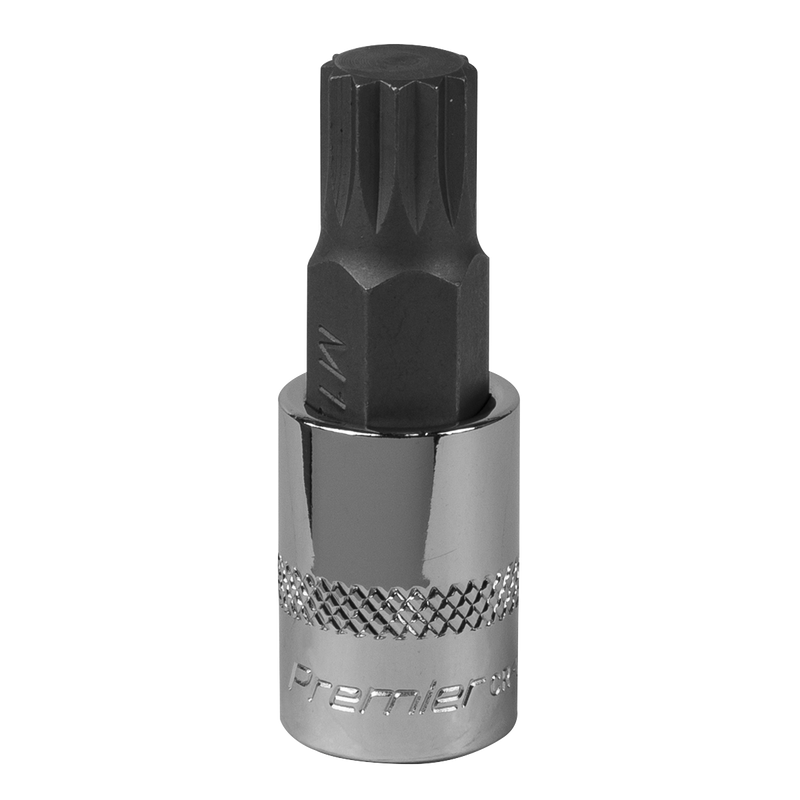 Sealey SBS009 Premier Spline Socket Bit 3/8"Sq Drive M12