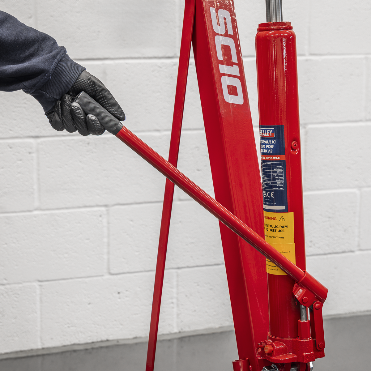 Sealey SC10 KD Type Folding Engine Crane 1 Tonne - additional view 9