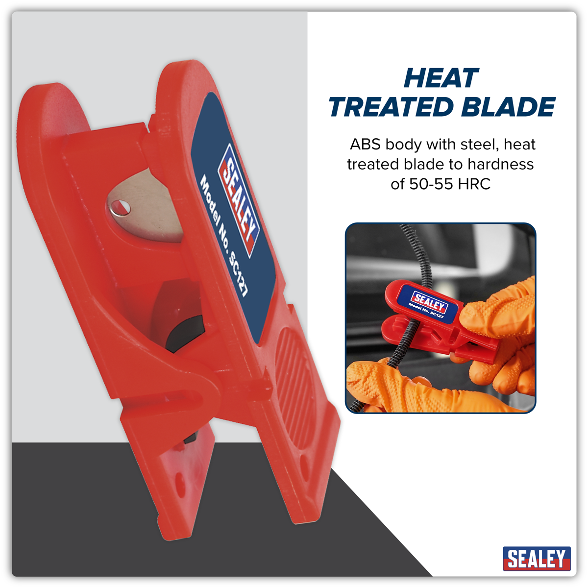 Sealey SC127 Rubber Tube Cutter 3-12.7mm - additional view 4