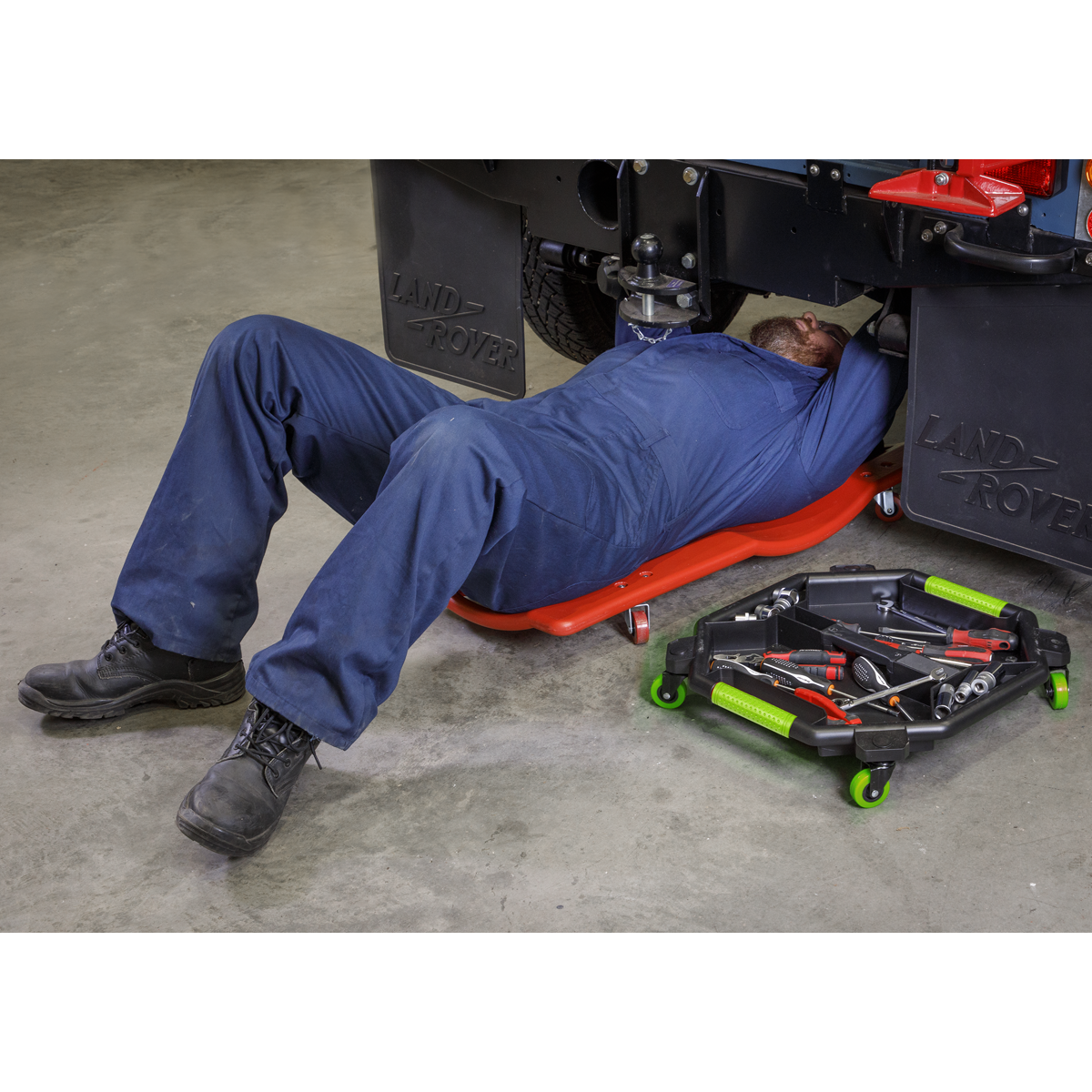 Sealey SCR86HV Creeper Tool Tray - Green - additional view 10
