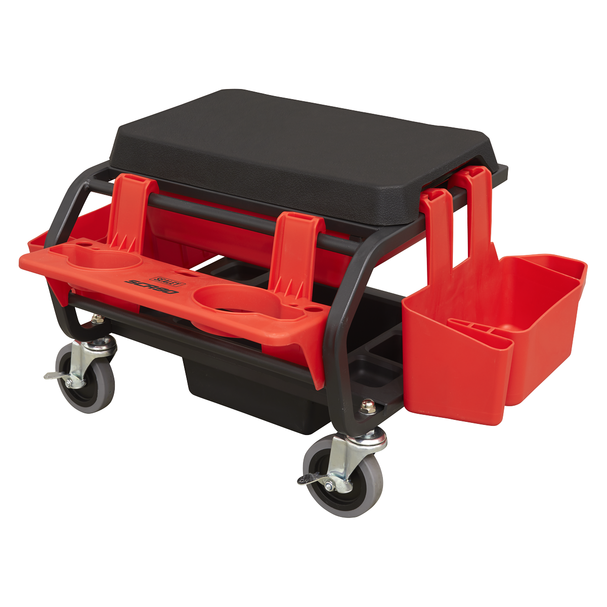 Sealey SCR90 Mechanic's Deluxe Detailing Utility Seat - additional view 2