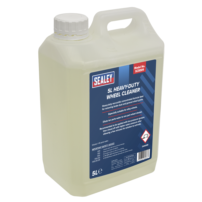 Sealey SCS009 Heavy-Duty Wheel Cleaner 5L