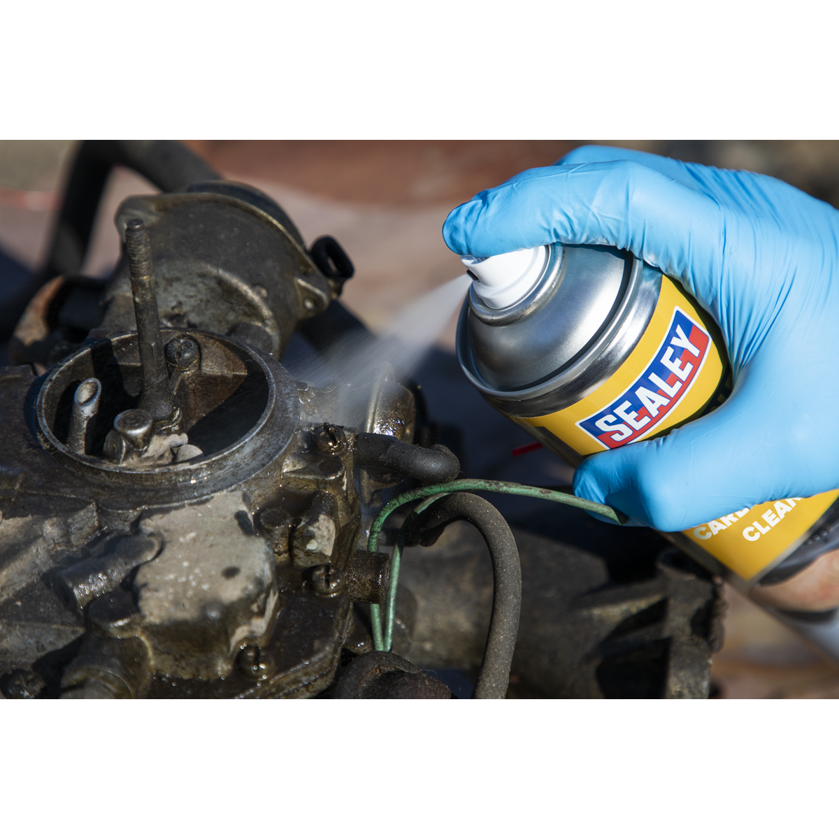 Sealey SCS013 Throttle Body & Carburettor Cleaner 500ml - Pack of 6 - additional view 2
