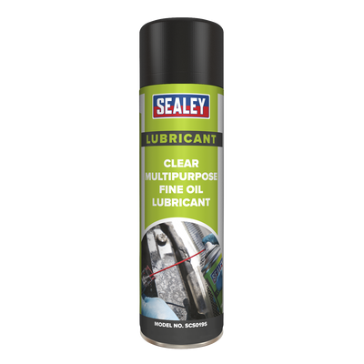 Sealey SCS019S Clear Multipurpose Fine Oil Lubricant 500ml