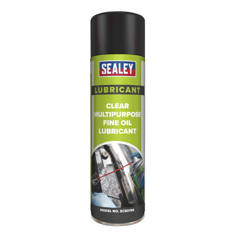 Sealey SCS019S Clear Multipurpose Fine Oil Lubricant 500ml