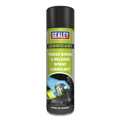 Sealey SCS036S Freeze Shock & Release Spray Lubricant 500ml