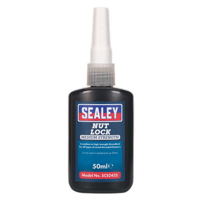 Sealey SCS243S Medium Strength Nut Lock 50ml