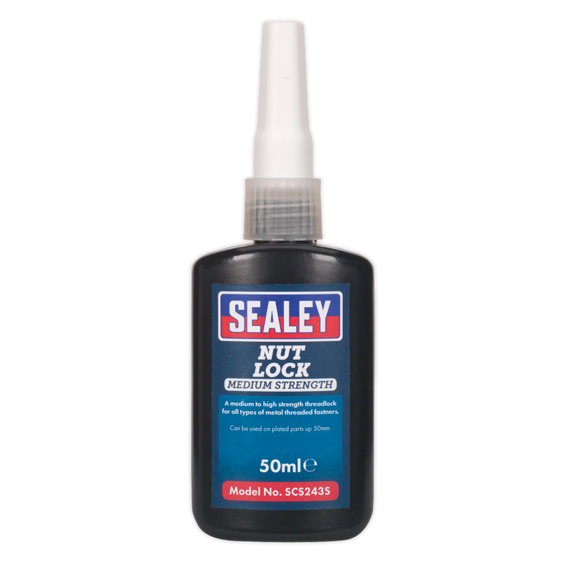 Sealey SCS243S Medium Strength Nut Lock 50ml
