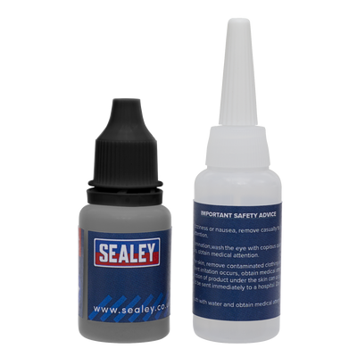 Sealey SCS908 Fast-Fix Filler & Adhesive - Black