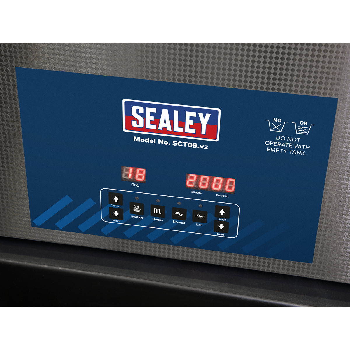 Sealey SCT09 Ultrasonic Cleaner 9L - additional view 6