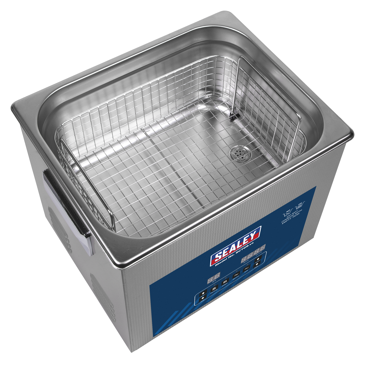 Sealey SCT09 Ultrasonic Cleaner 9L - additional view 4