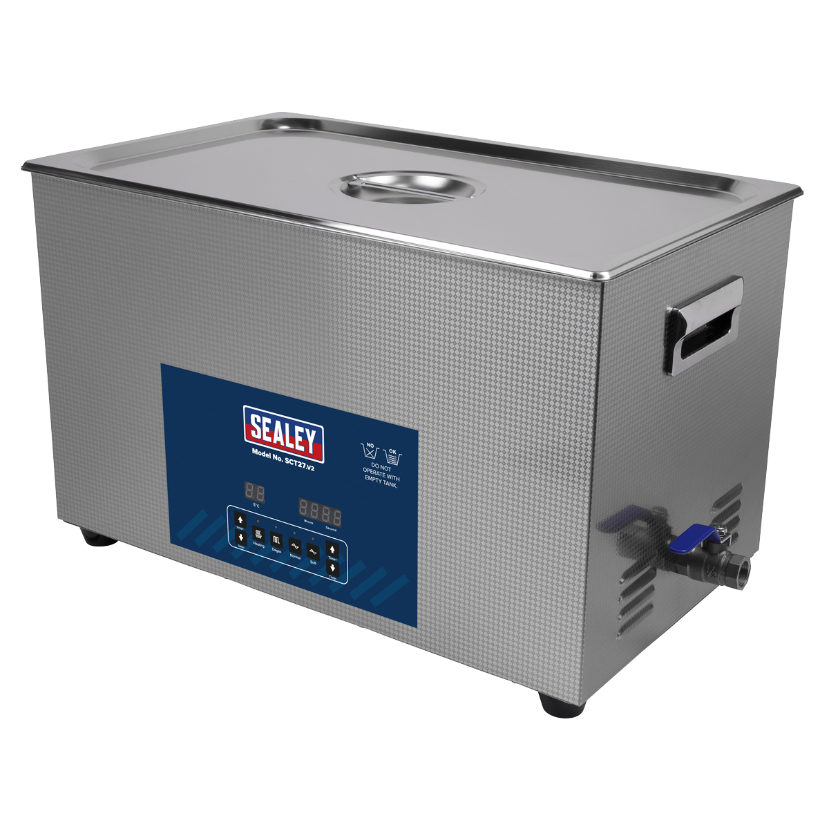 Sealey SCT27 Ultrasonic Cleaner 27L - additional view 3