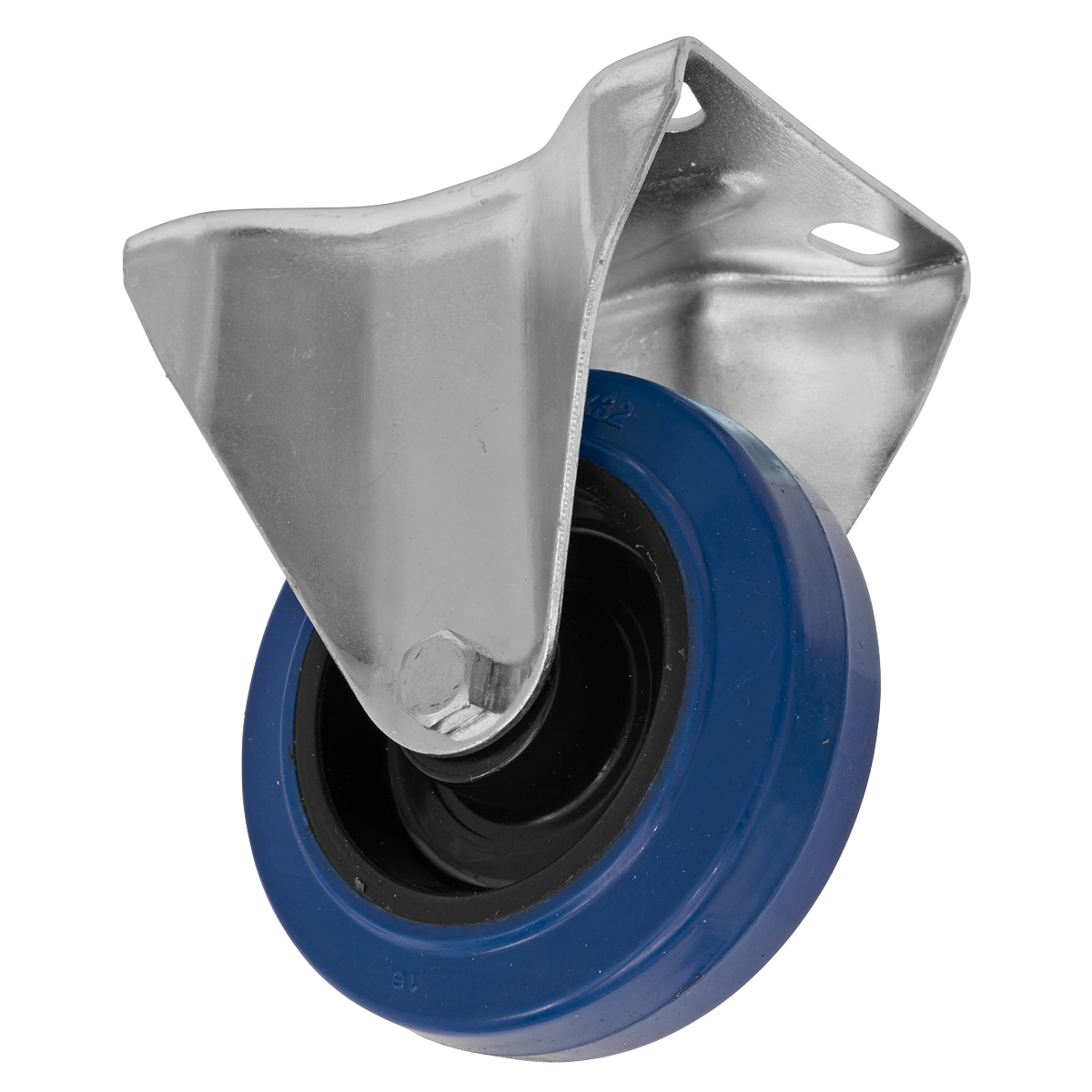 Sealey SCW3100FPEM 100mm Castor Wheel with Fixed Plate
