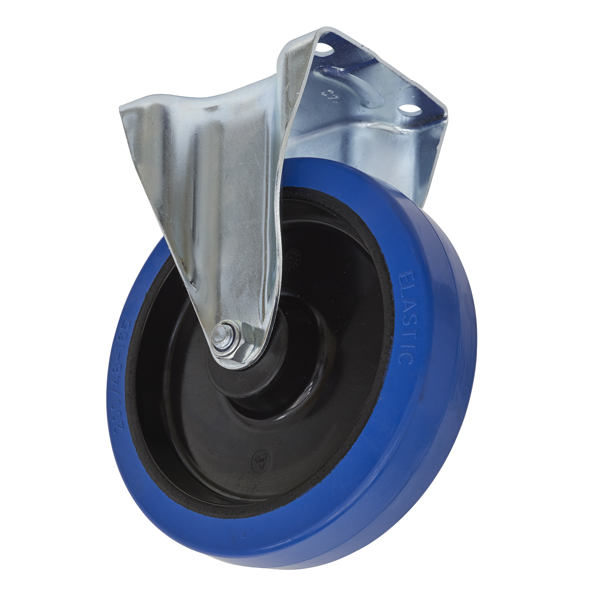 Sealey SCW3200FP 200mm Castor Wheel with Fixed Plate