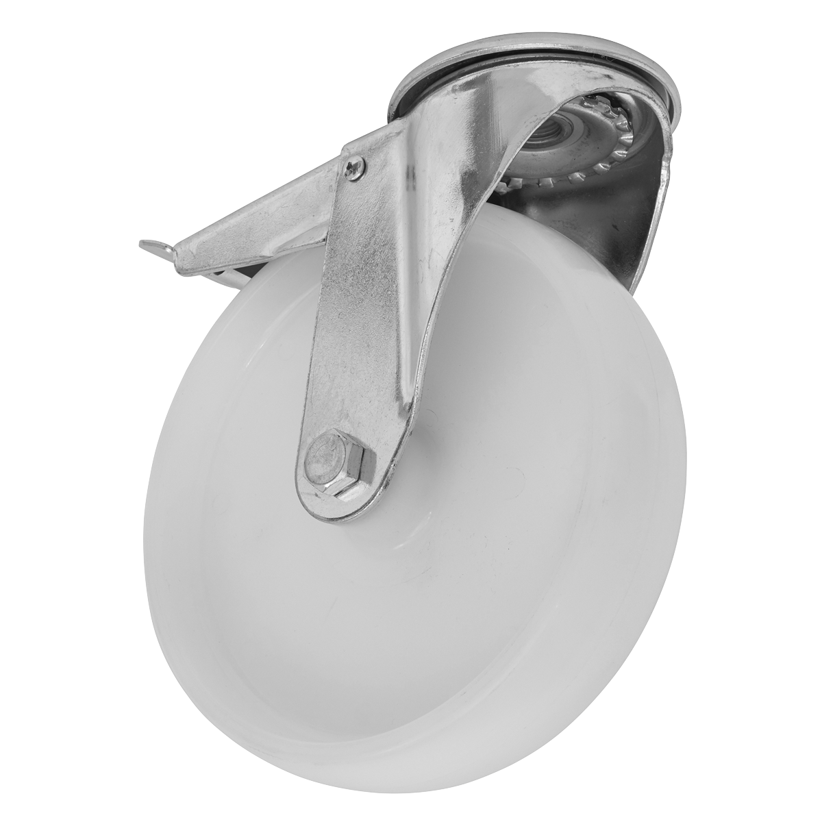 Sealey SCW4100SBLEM 100mm Castor Wheel with Bolt Hole & Total Lock