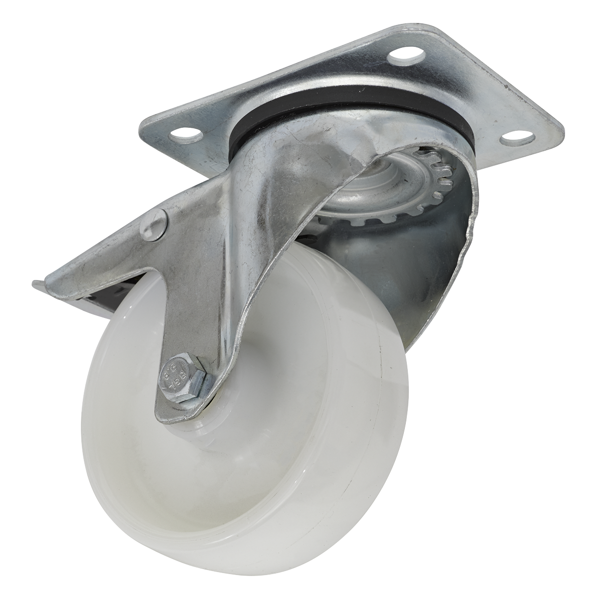 Sealey SCW4100SPL 100mm Castor Wheel with Swivel Plate & Total Lock
