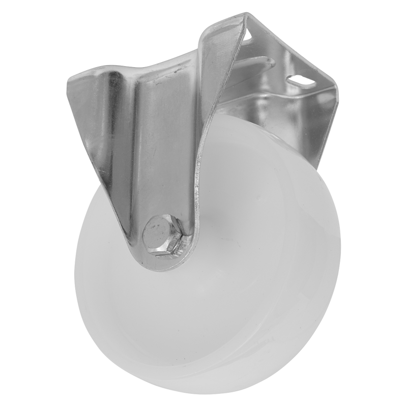 Sealey SCW4125FPEM 125mm Castor Wheel with Fixed Plate