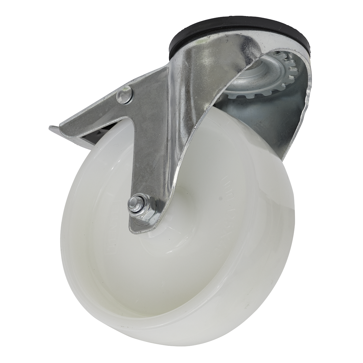 Sealey SCW4125SBL 125mm Castor Wheel with Swivel Bolt Hole & Total Lock