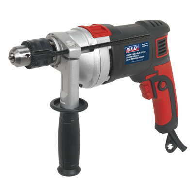 Sealey SD800 13mm Variable Speed Hammer Drill with Reverse 850W/230V
