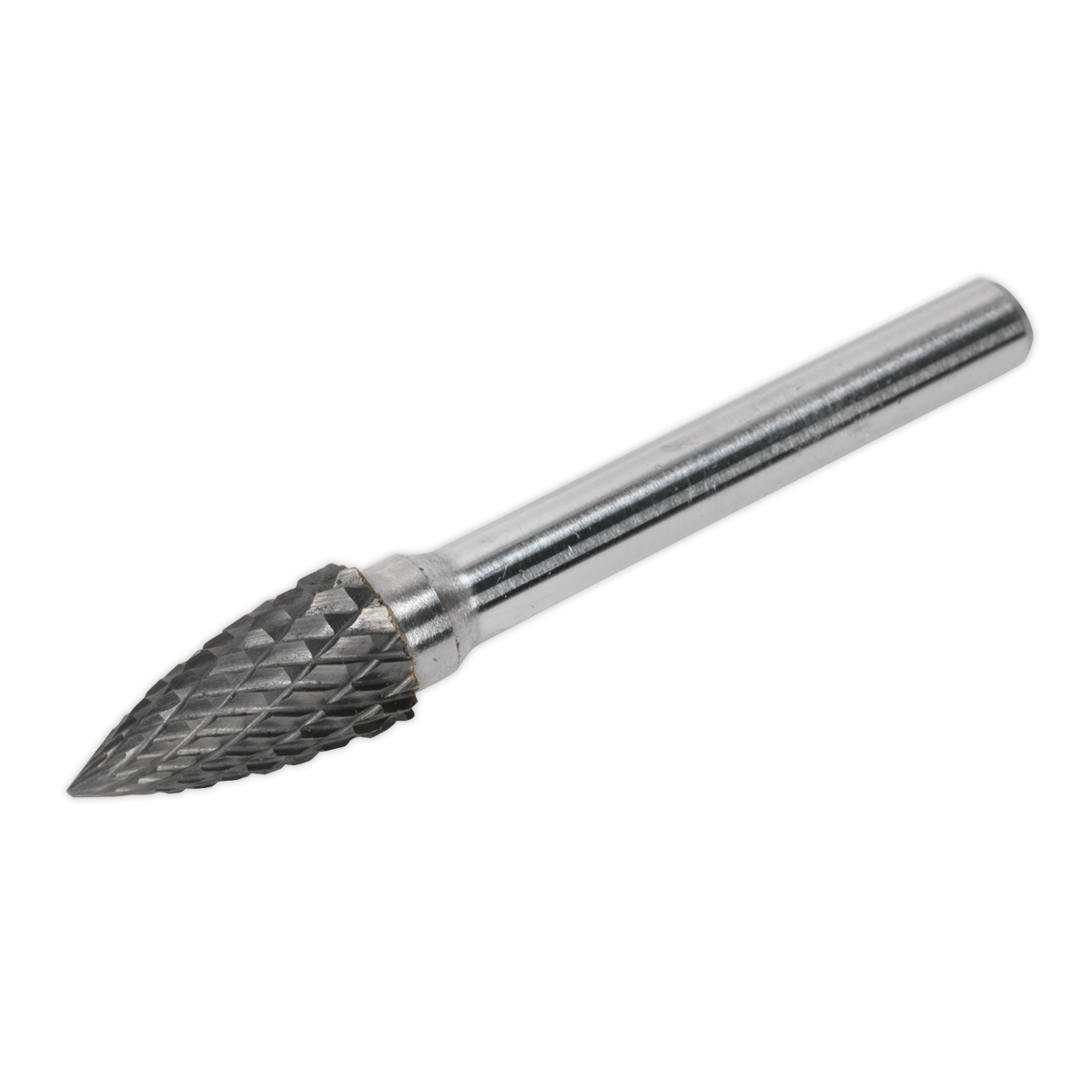 Sealey SDB03 Arc Pointed Nose Tungsten Carbide Rotary Burr 10mm