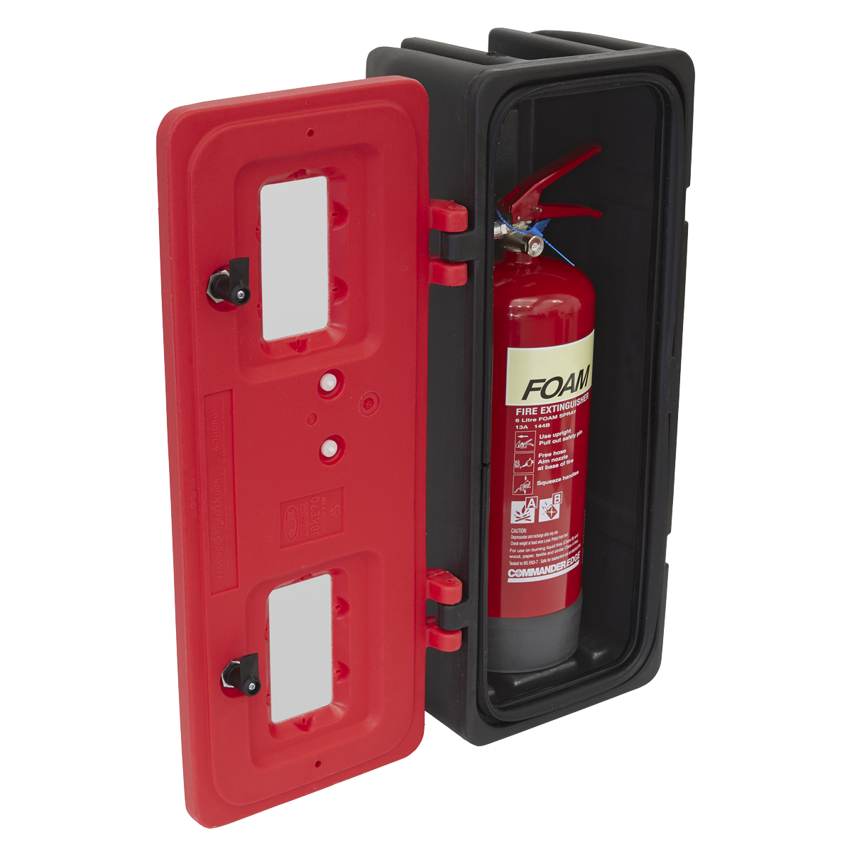 Sealey SFEC01 Fire Extinguisher Cabinet - Single - additional view 6