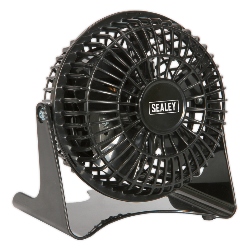 Sealey SFF04 4" Small Mini Desk Fan 230V