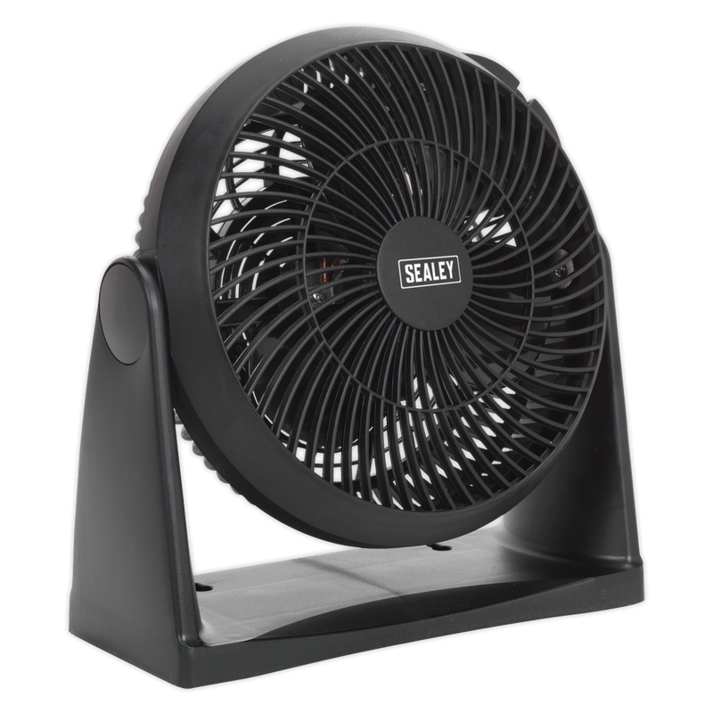 Sealey SFF08 8" Small Desk Fan 3-Speed 230V
