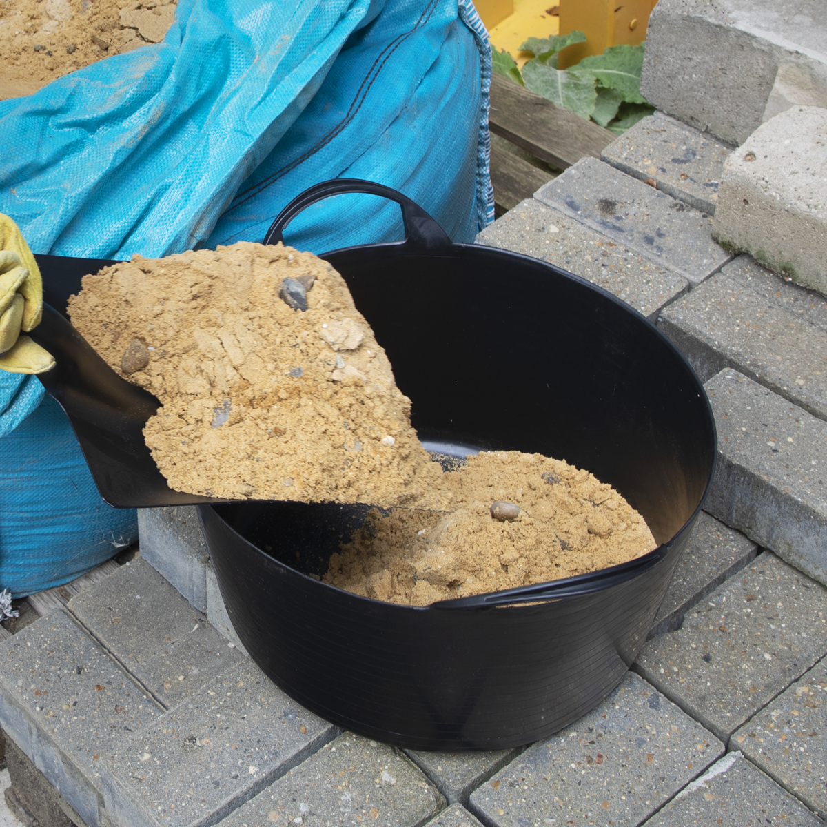 Sealey SFT30 Heavy-Duty Flexi Tub 30L - Black - additional view 7