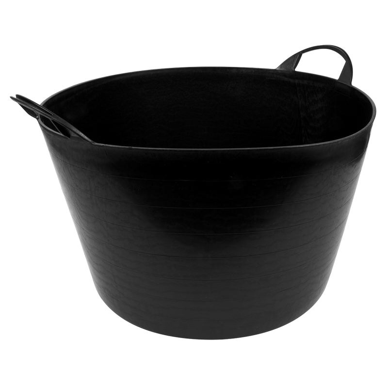 Sealey SFT65 Heavy-Duty Flexi Tub 65L - Black