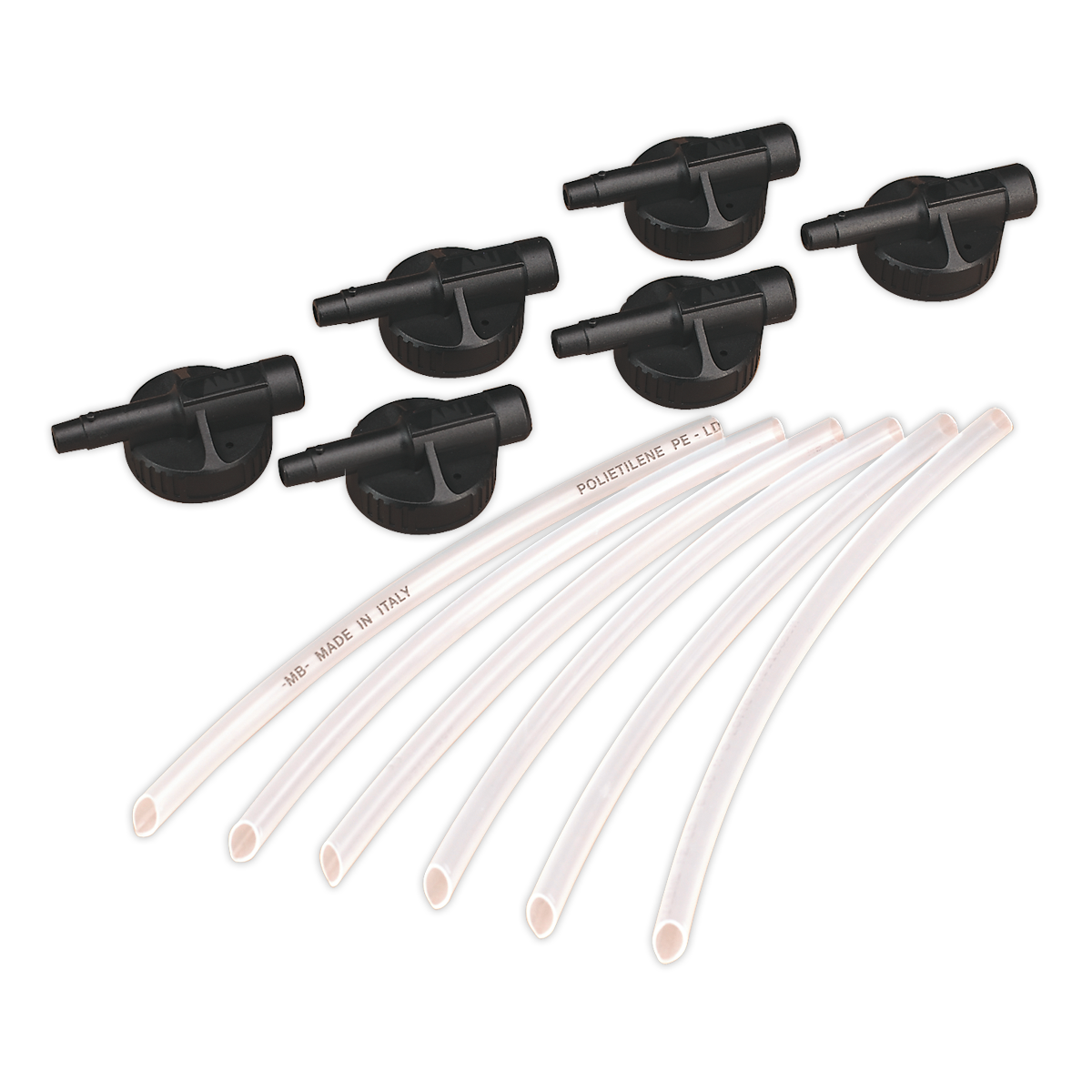Sealey SG14D/ACC Disposable Heads & Tubes for SG14D - Pack of 6