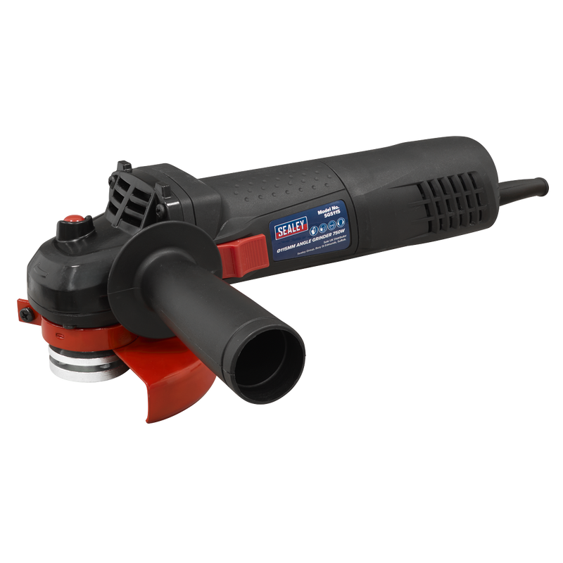 Sealey SGS115 115mm Angle Grinder Slim Body 750W/230V