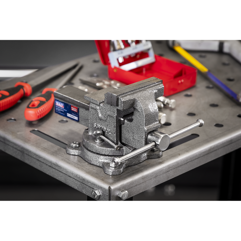 Sealey SGV100L 100mm SG Iron Vice with Swivel Base - additional view 3