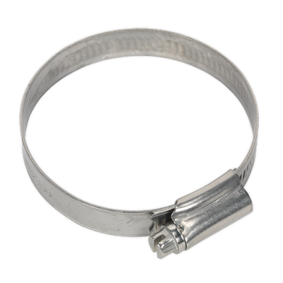 Sealey SHCSS2A Stainless Steel Hose Clip 44-64mm - Pack of 10