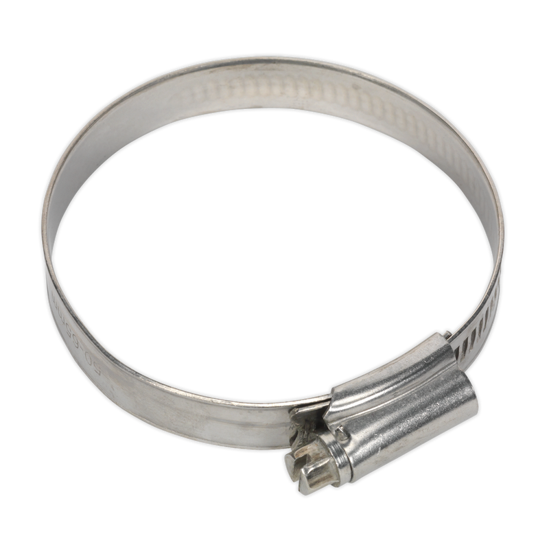 Sealey SHCSS2X Stainless Steel Hose Clip 55-64mm - Pack of 10