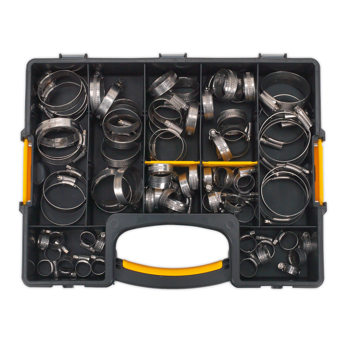 Sealey SHCSS90AC Stainless Steel Hose Clip Assortment 10-57mm 90pc - additional view 6
