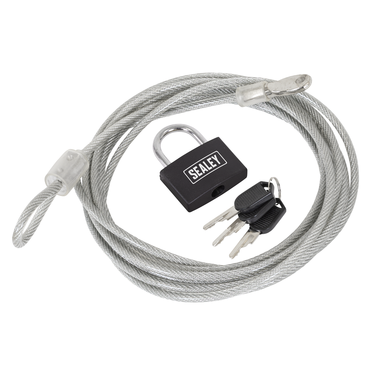 Sealey SHGCL3 Motorcycle Cable Lock 3m - additional view 9