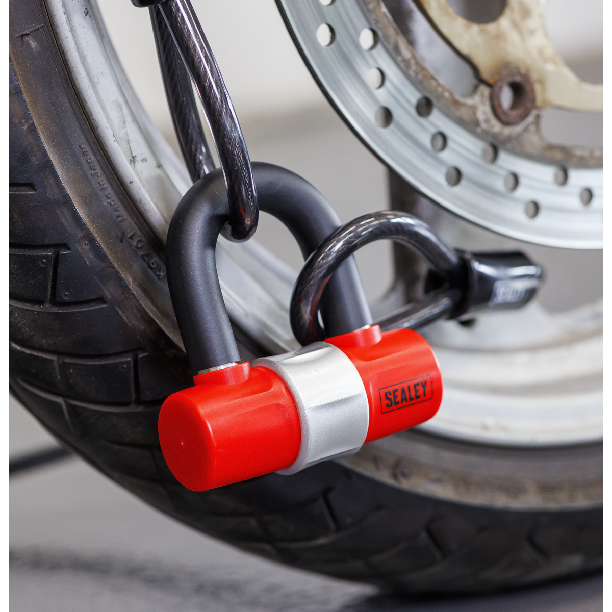 Sealey SHGCL5 Motorcycle Cable Lock 10mm x 5m - additional view 7