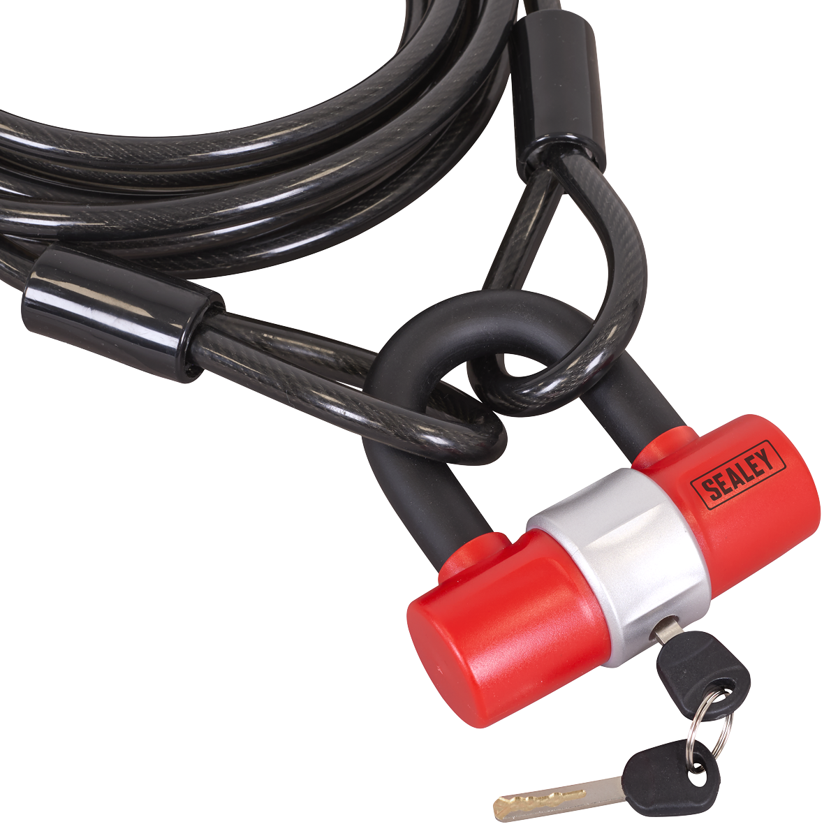Sealey SHGCL5 Motorcycle Cable Lock 10mm x 5m - additional view 5