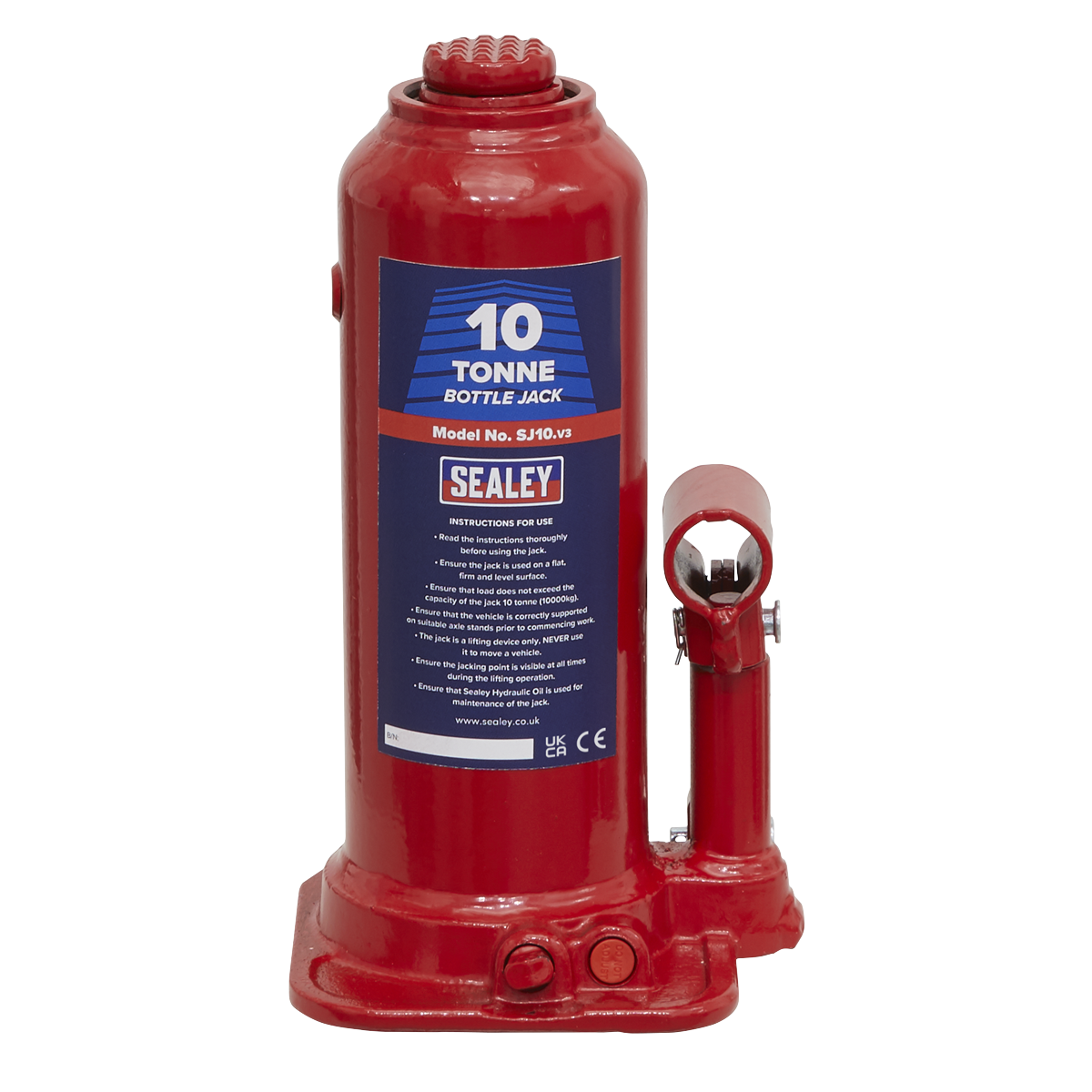 Sealey SJ10 Bottle Jack 10 Tonne - additional view 6