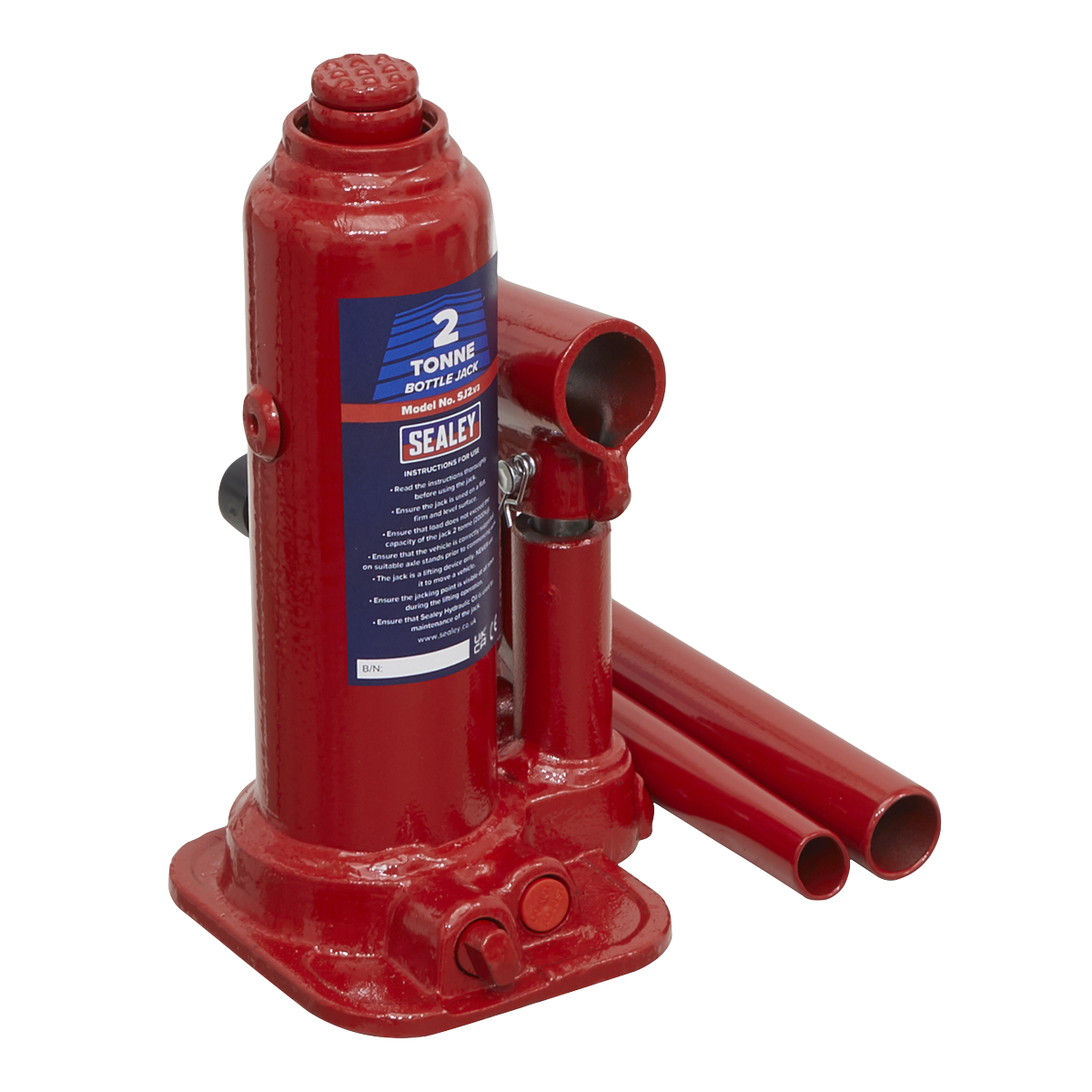 Sealey SJ2 Bottle Jack 2 Tonne - additional view 11