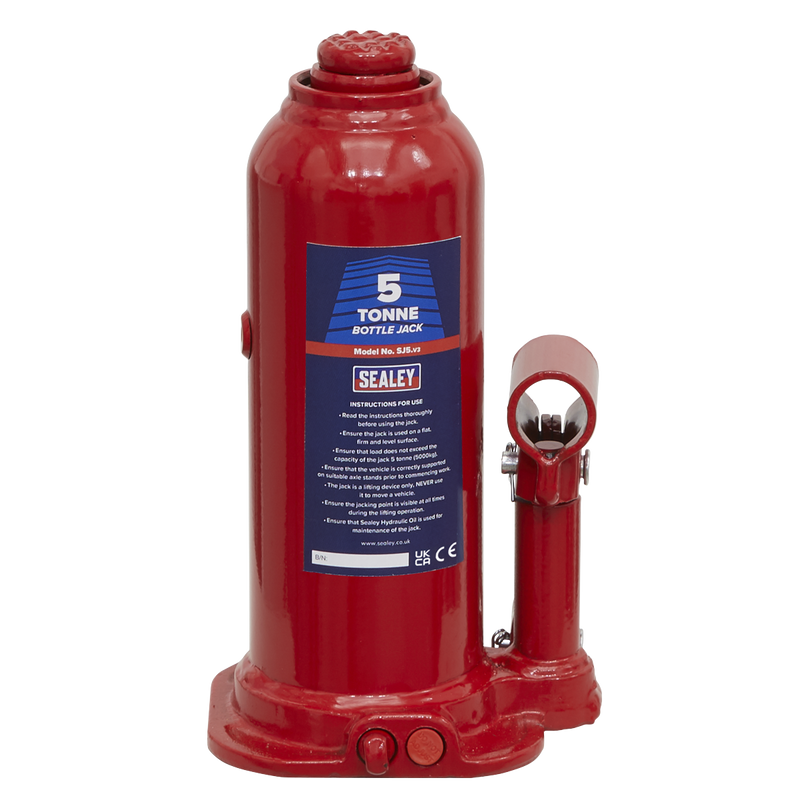 Sealey SJ5 Bottle Jack 5 Tonne - additional view 8