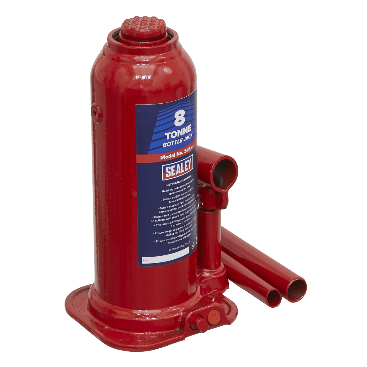 Sealey SJ8 Bottle Jack 8 Tonne - additional view 6