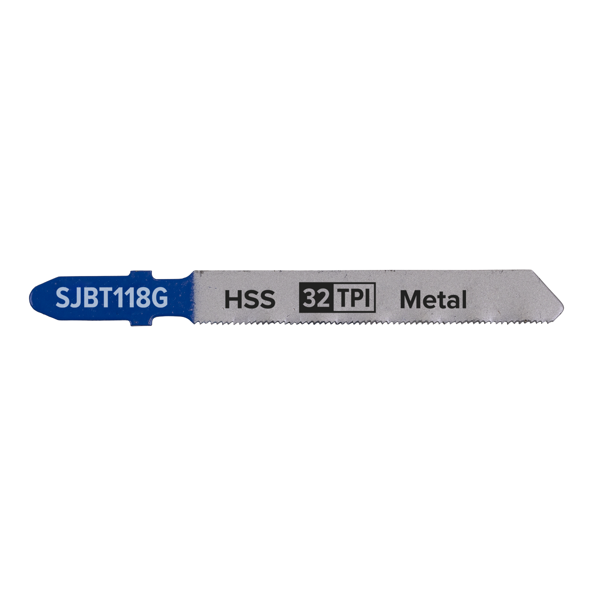 Sealey SJBT118G Jigsaw Blade for Metal 75mm 32tpi - Pack of 5 - additional view 2