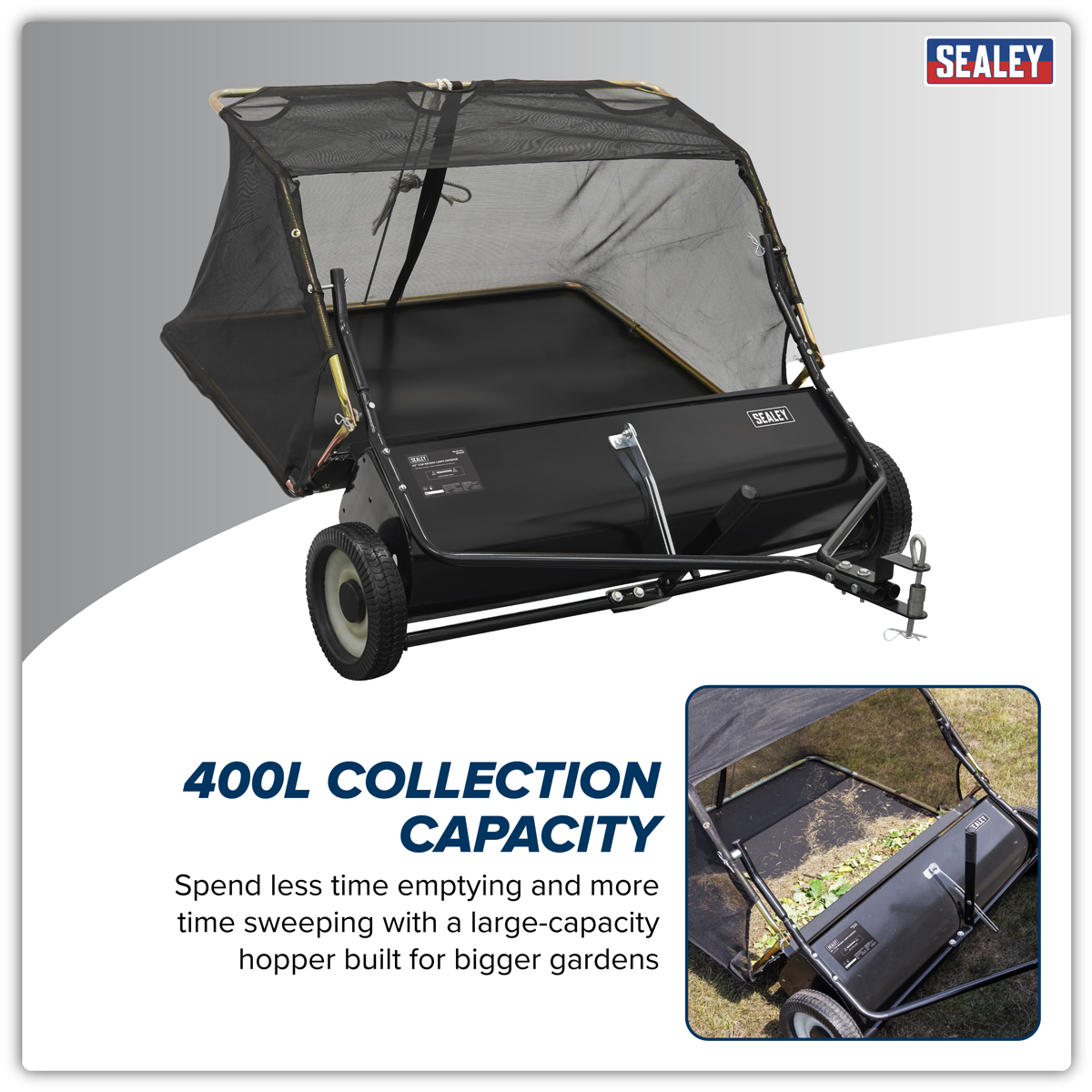 Sealey SLS42T 42" Tow-Behind Lawn Sweeper - additional view 12