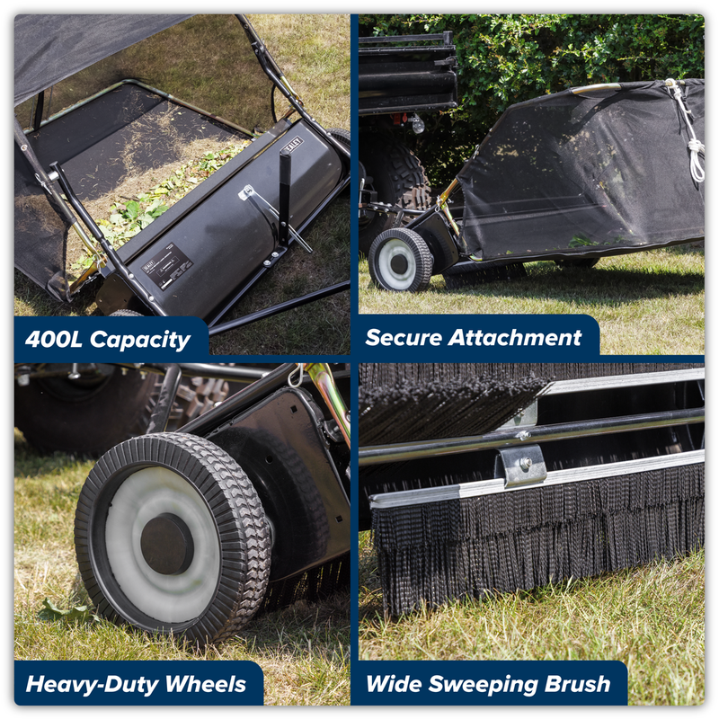 Sealey SLS42T 42" Tow-Behind Lawn Sweeper - additional view 5